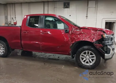 2019 Chevrolet Silverado 1500 Lt из США, поврежденный, VIN 1GCRYDED6KZ291850